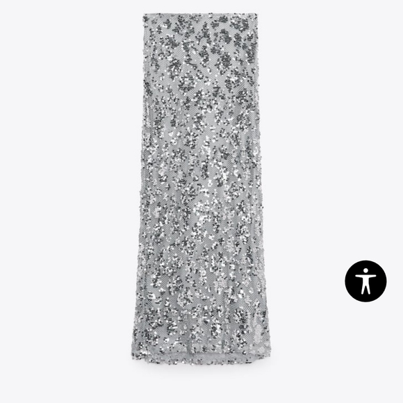 Zara sequin skirt - Picture 3 of 7